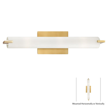 George Kovacs P5044-248 3-Light Wall Sconce in Honey Gold 1