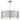 George Kovacs P5743-084 Grid 3 Light Pendant 1