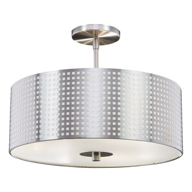 George Kovacs P5747-084 Grid 3 Light Semi Flush 1