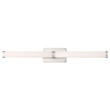 George Kovacs P575-084-L Loupe 1 Light Led Vanity in Brushed Nickel 1