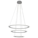 George Kovacs P8143-609-L Discovery 1 Light Led Pendant in Silver 1