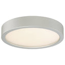 George Kovacs P841-L 16W LED Flush Mount in White with Etched White Glass 2