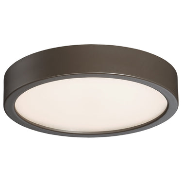 George Kovacs P841-L 16W LED Flush Mount in White with Etched White Glass 3