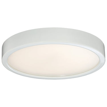 George Kovacs P842-L 23W LED Flush Mount with Etched White Glass 1