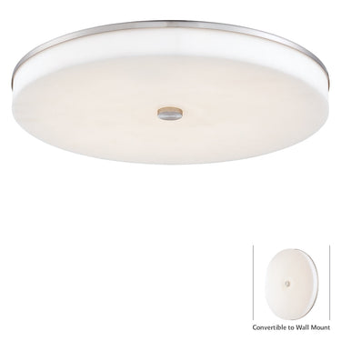 George Kovacs P950-084-L LED Wall Sconce/Flush Mount in Brushed Nickel 1
