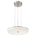 George Kovacs P951-084-L LED Pendant in Brushed Nickel 1