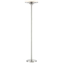 George Kovacs P959-084-L 40W LED Torchiere in Brushed Nickel with a White Acrylic Shade 1