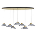 George Kovacs Sneer 7 LED Light Pendant - P5402-718-L 