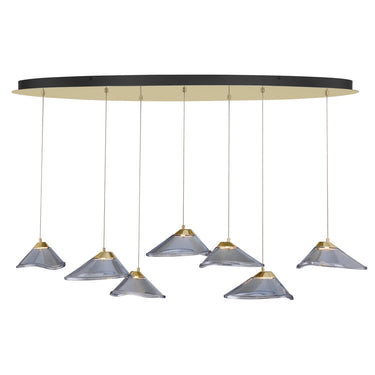 George Kovacs Sneer 7 LED Light Pendant - P5402-718-L 