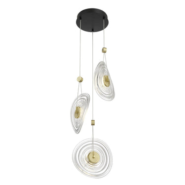 George Kovacs Topknot 3 Light LED Pendant Fixture - P5601-884-L 1
