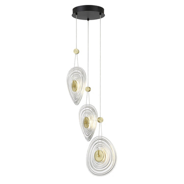 George Kovacs Topknot 3 Light LED Pendant Fixture - P5601-884-L 2
