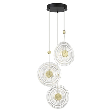 George Kovacs Topknot 3 Light LED Pendant Fixture - P5601-884-L 