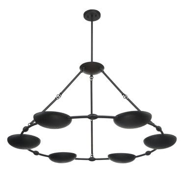 George Kovacs Undertas 6 Light Chandelier - P1316 2