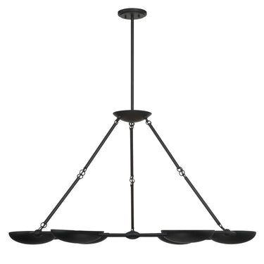 George Kovacs Undertas 6 Light Chandelier - P1316 