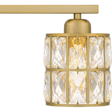 Gibson 4 Light Bath Light in Aged Brass 2