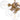 Glinda 5 Light Semi-Flush Mount in Brushed Weathered Brass 2