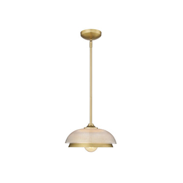 Golden Lighting 0309-M1L BCB-RPG 1 Light Mini Pendant - Crescent Harbor