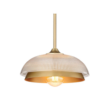 Golden Lighting 0309-M1L BCB-RPG 1 Light Mini Pendant - Crescent Harbor