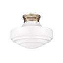 Golden Lighting 0508-LSF Ingalls Large Semi-Flush - Crescent Harbor