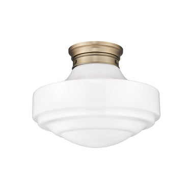 Golden Lighting 0508-LSF Ingalls Large Semi-Flush - Crescent Harbor