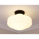 Golden Lighting 0508-LSF Ingalls Large Semi-Flush - Crescent Harbor