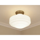 Golden Lighting 0508-LSF Ingalls Large Semi-Flush - Crescent Harbor