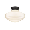 Golden Lighting 0508-LSF Ingalls Large Semi-Flush - Crescent Harbor