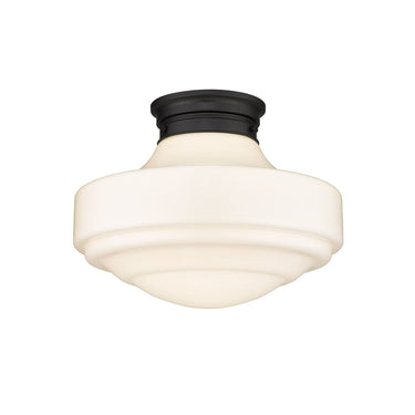 Golden Lighting 0508-LSF Ingalls Large Semi-Flush - Crescent Harbor