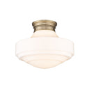 Golden Lighting 0508-LSF Ingalls Large Semi-Flush - Crescent Harbor