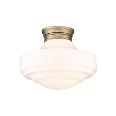 Golden Lighting 0508-LSF Ingalls Large Semi-Flush - Crescent Harbor