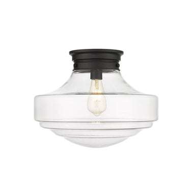 Golden Lighting 0508-LSF Ingalls Large Semi-Flush - Crescent Harbor