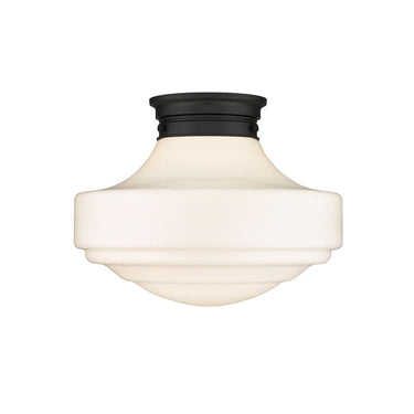 Golden Lighting 0508-LSF Ingalls Large Semi-Flush - Crescent Harbor