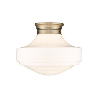 Golden Lighting 0508-LSF Ingalls Large Semi-Flush - Crescent Harbor