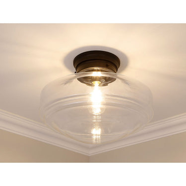 Golden Lighting 0508-LSF Ingalls Large Semi-Flush - Crescent Harbor