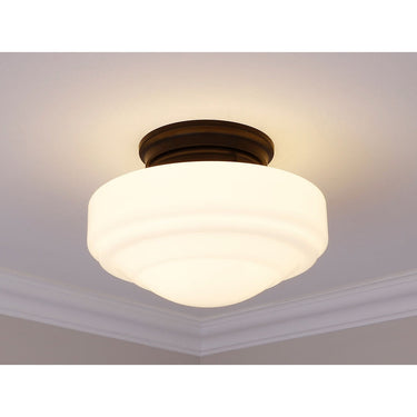 Golden Lighting 0508-SF Ingalls Semi-Flush - Crescent Harbor