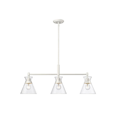 Golden Lighting 0511-LP 3-Light Linear Pendant - Crescent Harbor