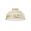 Golden Lighting 0806-FM Keating Flush Mount - Crescent Harbor