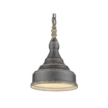 Golden Lighting 0806-S Keating Mini Pendant - Crescent Harbor