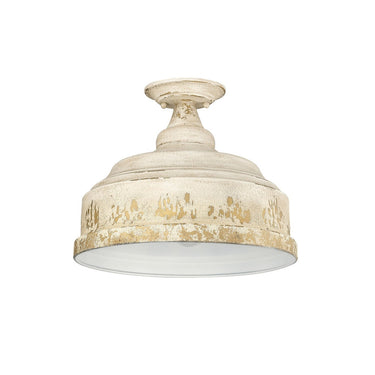 Golden Lighting 0806-SF Keating Semi-Flush - Crescent Harbor