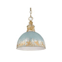 Golden Lighting 0809-M VG Alison Medium Pendant - Crescent Harbor