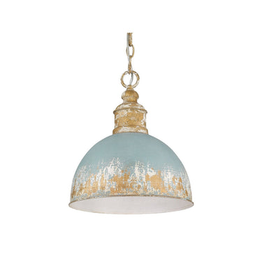 Golden Lighting 0809-M VG Alison Medium Pendant - Crescent Harbor