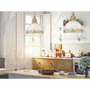 Golden Lighting 0809-M VG Alison Medium Pendant - Crescent Harbor