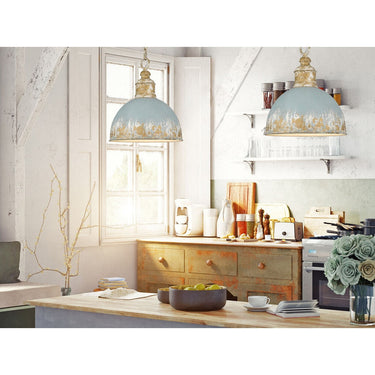 Golden Lighting 0809-M VG Alison Medium Pendant - Crescent Harbor