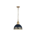 Golden Lighting 0809-M VG Alison Medium Pendant - Crescent Harbor