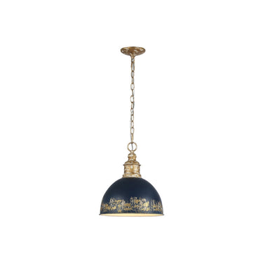 Golden Lighting 0809-M VG Alison Medium Pendant - Crescent Harbor