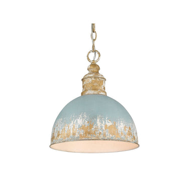Golden Lighting 0809-M VG Alison Medium Pendant - Crescent Harbor