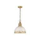 Golden Lighting 0809-M VG Alison Medium Pendant - Crescent Harbor