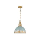 Golden Lighting 0809-M VG Alison Medium Pendant - Crescent Harbor