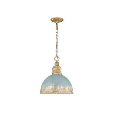 Golden Lighting 0809-M VG Alison Medium Pendant - Crescent Harbor