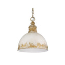 Golden Lighting 0809-M VG Alison Medium Pendant - Crescent Harbor